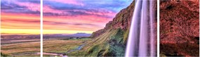 Obraz - Wodospad Seljalandsfoss (170x50 cm)