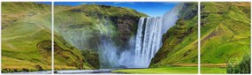 Obraz - Wodospad Seljalandsfoss (170x50 cm)