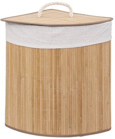 Kosz na pranie BAMBOO narożny, 48 l