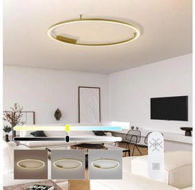 Immax NEO 07290-120G-LED+CCT ściemnialna oprawa sufitowa FINO 72W/230V Tuya średnica 120 cm + pilot