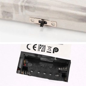 Podświetlany obraz Święty Mikołaj 40LED, 30 x 40 cm