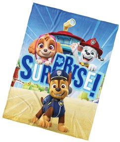 Carbotex Kocyk dziecięcy Paw Patrol Niespodzianka,130 x 170 cm