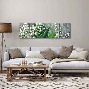 Obraz konwalii (170x50 cm)