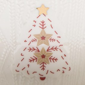 Porcelanowy kubek z spodkiem Pleteny stromek 110ml