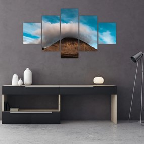 Obraz - Chmura nad szczytem (125x70 cm)