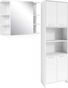 Zestaw mebli łazienkowych biały 60x33x60 maris