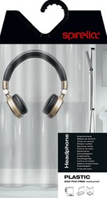 Zasłona prysznicowa 180x200 cm Headphone – Spirella