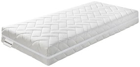 Twardy/średnio twardy sprężynowy materac dwustronny 100x200 cm Comfort Flow – BENAB