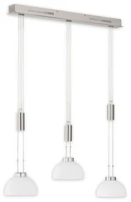 Czarna metalowa lampa wisząca LED ze ściemniaczem Avignon – Fischer & Honsel