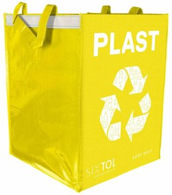 Sixtol Torba na posortowane odpady SORT EASY PLASTIC, 36 l