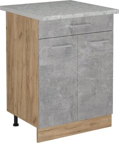 Szafka dolna do kuchni beton 60x60x81.6 r-line