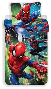 Bawełniana jednoosobowa pościel dziecięca 140x200 cm Spider-man – Jerry Fabrics