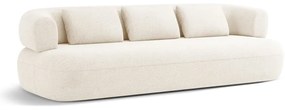 Beżowa sofa z materiału bouclé 226 cm Jenny – Micadoni Home