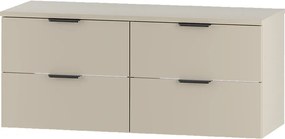 Kaszmirowy Zestaw do Łazienki 120cm Szafka z Blatem Pile