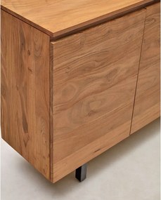 Komoda z litego drewna akacjowego w naturalnym kolorze 200x88x40 cm Uxue – Kave Home