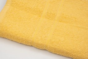 Ręcznik kąpielowy żółty DONNA 70x130 cm, 100% bawełna