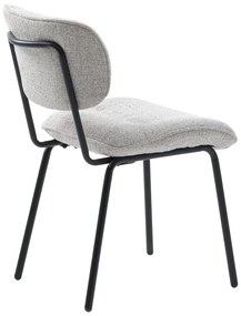 Jasnoszare krzesło Buffalo – Unique Furniture