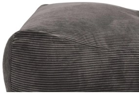 Czarny sztruksowy worek do siedzenia Sofa Lounge – SLOWDOWN