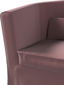 Pokrowiec na fotel Ektorp Tullsta kolor fioletowy tkanina welwetowa