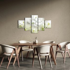Obraz z kwiatami (125x70 cm)