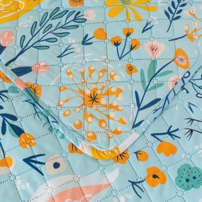 Narzuta na łóżko SPRING TWEET, kolorowy Rozmiar: 170 x 210 cm