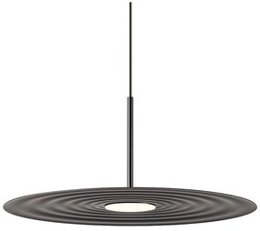 Redo 01-3047 - Lampa wisząca LED na przewodzie LAKE LED/13W/230V CRI 90 śr. 50 cm czarna