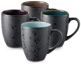 Kubki kamionkowe zestaw 4 szt. 300 ml − Bitz