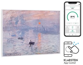 Klarstein Wonderwall Art Smart 500W 60x80cm Obraz na podczerwień Wschód słońca