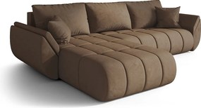 Narożnik BEDANTE TOKYO PREMIUM Lewy Monolith 09 z funkcją spania to eleganckie i funkcjonalne rozwiązanie do Twojego salonu.