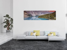 Obraz - Górski krajobraz Kanady (170x50 cm)