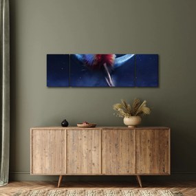 Obraz - Piękno na księżycu (170x50 cm)