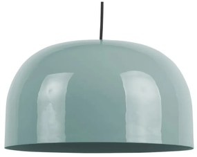 Miętowa lampa wisząca z metalowym kloszem ø 40 cm Dome – Leitmotiv