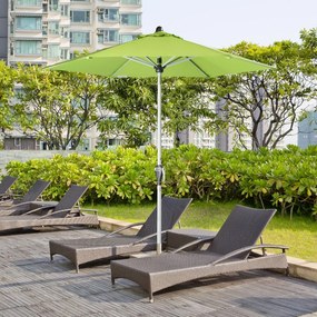 Doppler ACTIVE parasol ogrodowy 210 cm antracyt