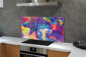 Panel Szklany Chaotyczna Harmonia Kształtów