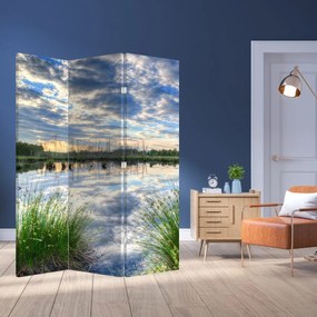 Parawan - Jezioro z trzcinami (126x170 cm)