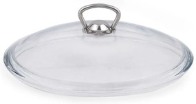 Różowy aluminiowy garnek z pokrywką Güral Porselen Classic, ø 24 cm