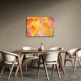 Obraz - Tło z jesiennych liści (70x50 cm)