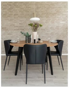 Czarne krzesła zestaw 4 szt. Pisa – House Nordic