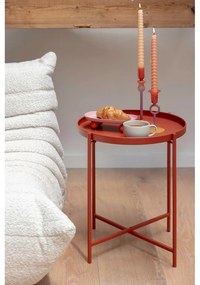 Metalowy okrągły stolik ø 40 cm Meseta – Leitmotiv