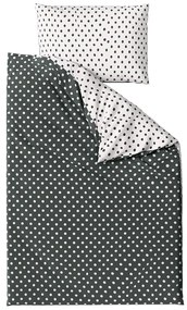 PrzytulneMieszkanie.pl PrzytulneMieszkanie.pl Bawełniana pościel COLAM GREY szara hotelowa kieszeń Rozmiar pościeli: 70 x 90 cm | 140 x 200 cm