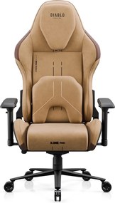 Fotel gamingowy materiałowy Diablo X-One Prime Normal Size, Camel Brown