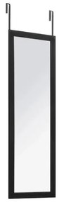 5five - Lustro wiszące na drzwi CLASSIQUE 110x36 cm czarne