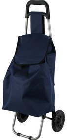 Torba na zakupy na kółkach 33 l, 53 x 31 x 18 cm,niebieska