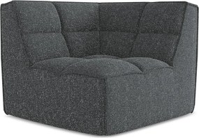 Ciemnoszary moduł sofy Kalai – Makamii