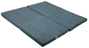 Turkusowa mata do zabawy dla dzieci 120x120 cm – Meowbaby