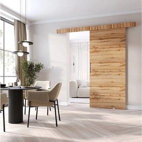 MINIO go for it, Drzwi przesuwne wewnętrzne CLEAN B 76 cm  w kolorze dąb wotan