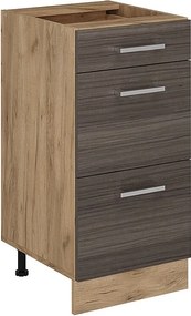 Szafka dolna do kuchni szlachetna szarość 40x46x81.6 r-line