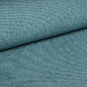 Łóżko tapicerowane COMFINO VELVET z wysuwanym miejscem do spania 120x200 cm, petrol