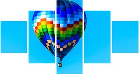 Obraz - Balon na gorące powietrze (125x70 cm)