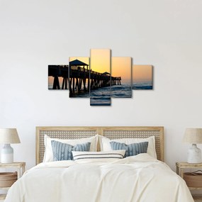 Obraz na plaży (125x70 cm)